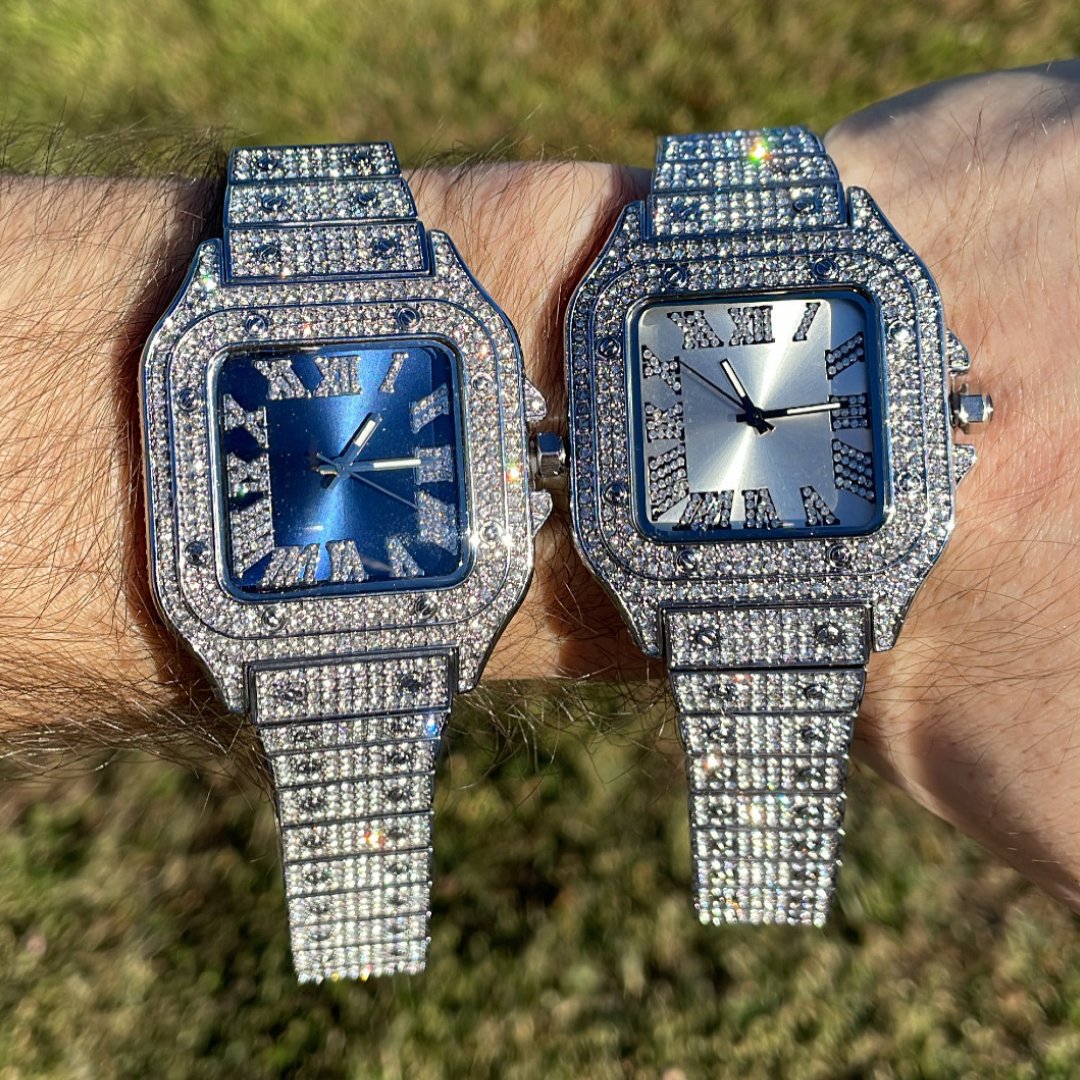 Iced Out VVS Diamond Watches - Icey Pyramid