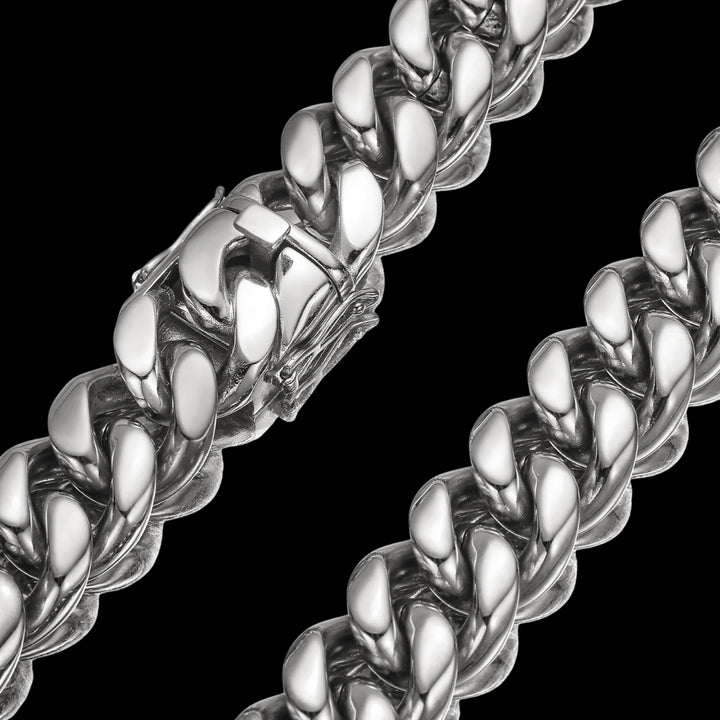 6MM-22MM Box Clasp Luxury Stainless Steel Bracelet