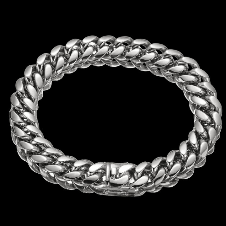6MM-22MM Box Clasp Luxury Stainless Steel Bracelet