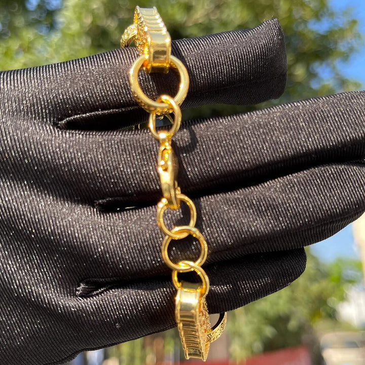 10MM Star Link Ring Triple Edition No Stones Bracelet