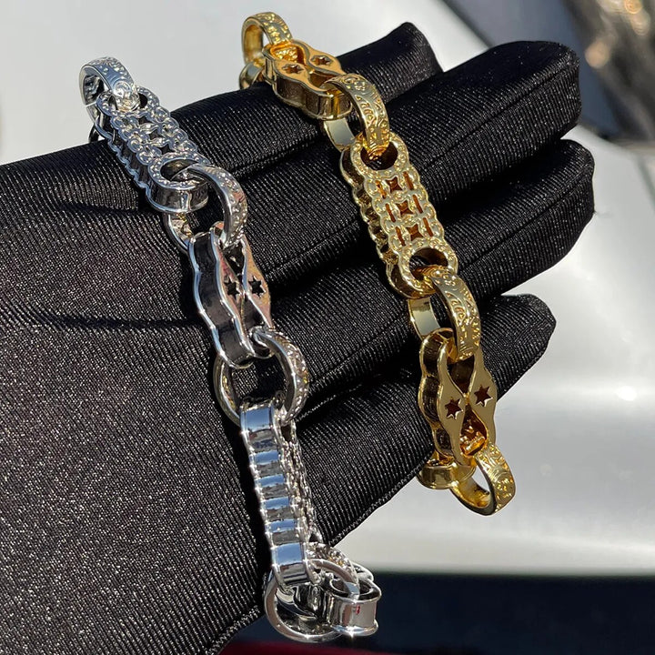 10MM Star Link Ring Triple Edition No Stones Bracelet