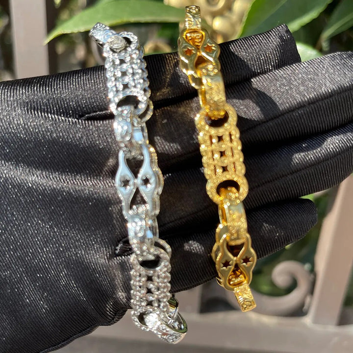 10MM Star Link Ring Triple Edition No Stones Bracelet