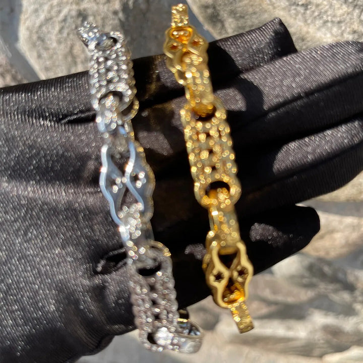 10MM Star Link Ring Triple Edition No Stones Bracelet