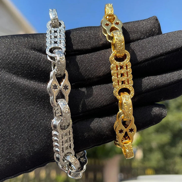 10MM Star Link Ring Triple Edition No Stones Bracelet