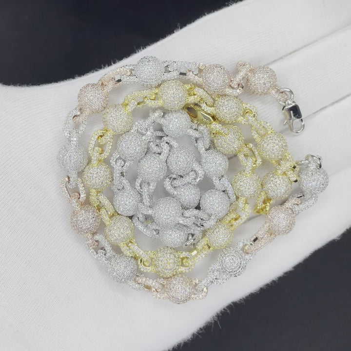 11MM World's Tennis Prong Iced Out Diamond Bracelet