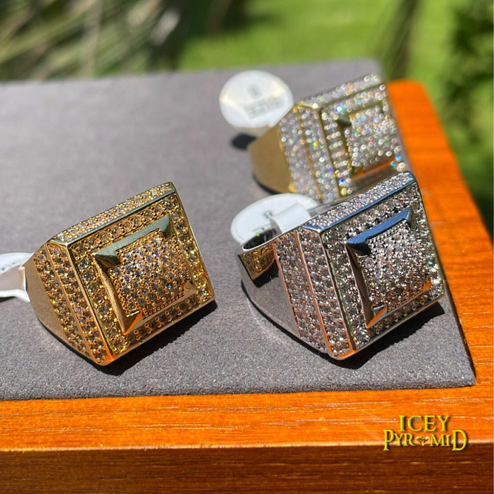 Empire Edition Iced Out Diamond Ring