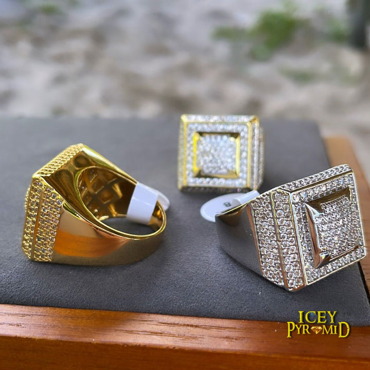 Empire Edition Iced Out Diamond Ring