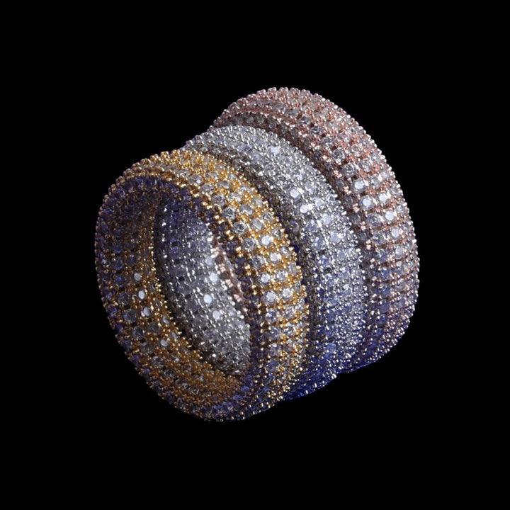 Stones of Round Iced Out Diamond Ring