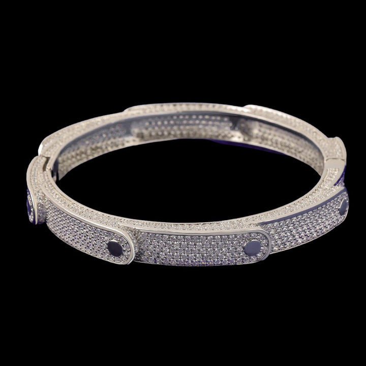 9MM Flooded Ice Multi Layered Iced Out Diamond Bracelet