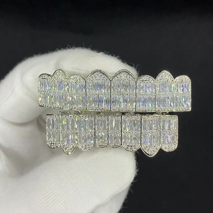 Punk Teeth Iced Out Diamond Grillz