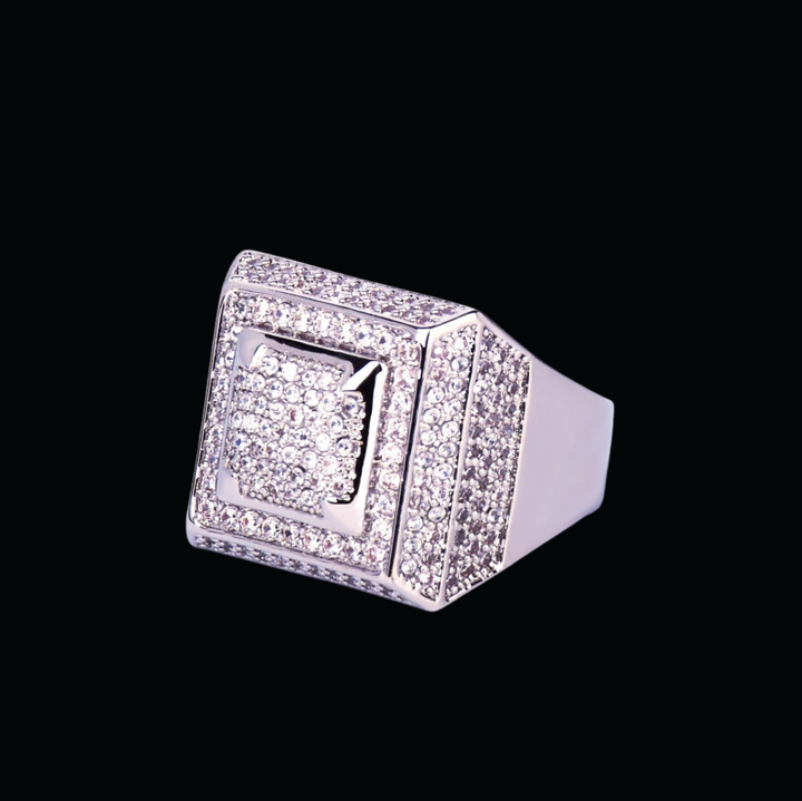 Empire Edition Iced Out Diamond Ring