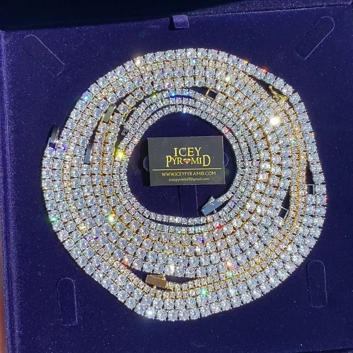 CEO v2 Iced Out Letter Diamond Pendant Necklace