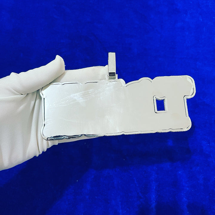 Drip Hard Style Iced Out Personalized Custom Name Necklace Pendant