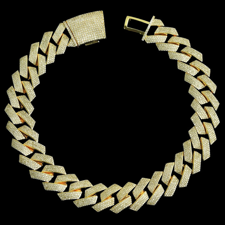 NEW | 20MM Precision Cut Iced Out Diamond Necklace Chain
