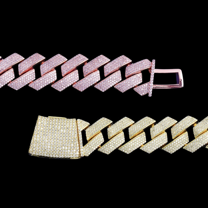 NEW | 20MM Precision Cut Iced Out Diamond Necklace Chain