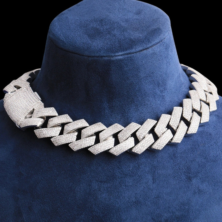 NEW | 20MM Precision Cut Iced Out Diamond Necklace Chain