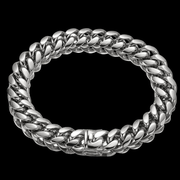 6MM-20MM Prong Box Clasp Luxury Stainless Steel Necklace Chain