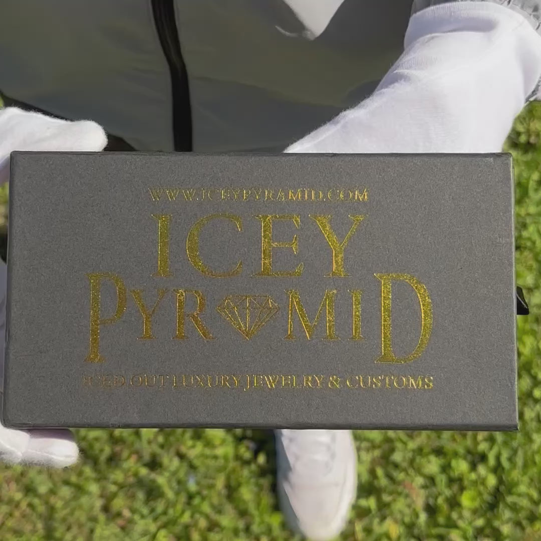 CEO Bail with Your Name Iced Out Personalized Custom Name Necklace Pendant