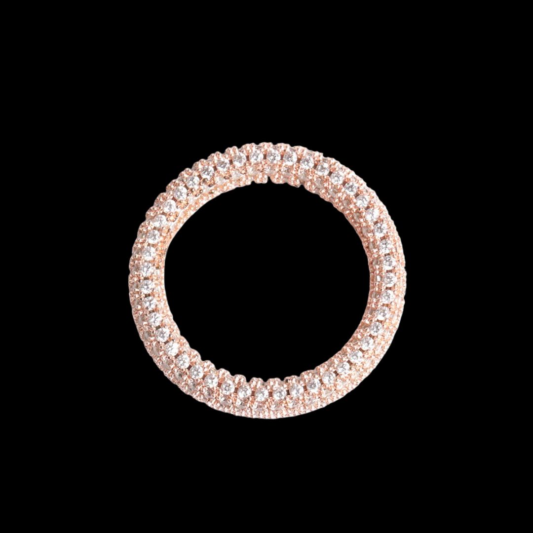 Stones of Round Edition Iced Out Ring