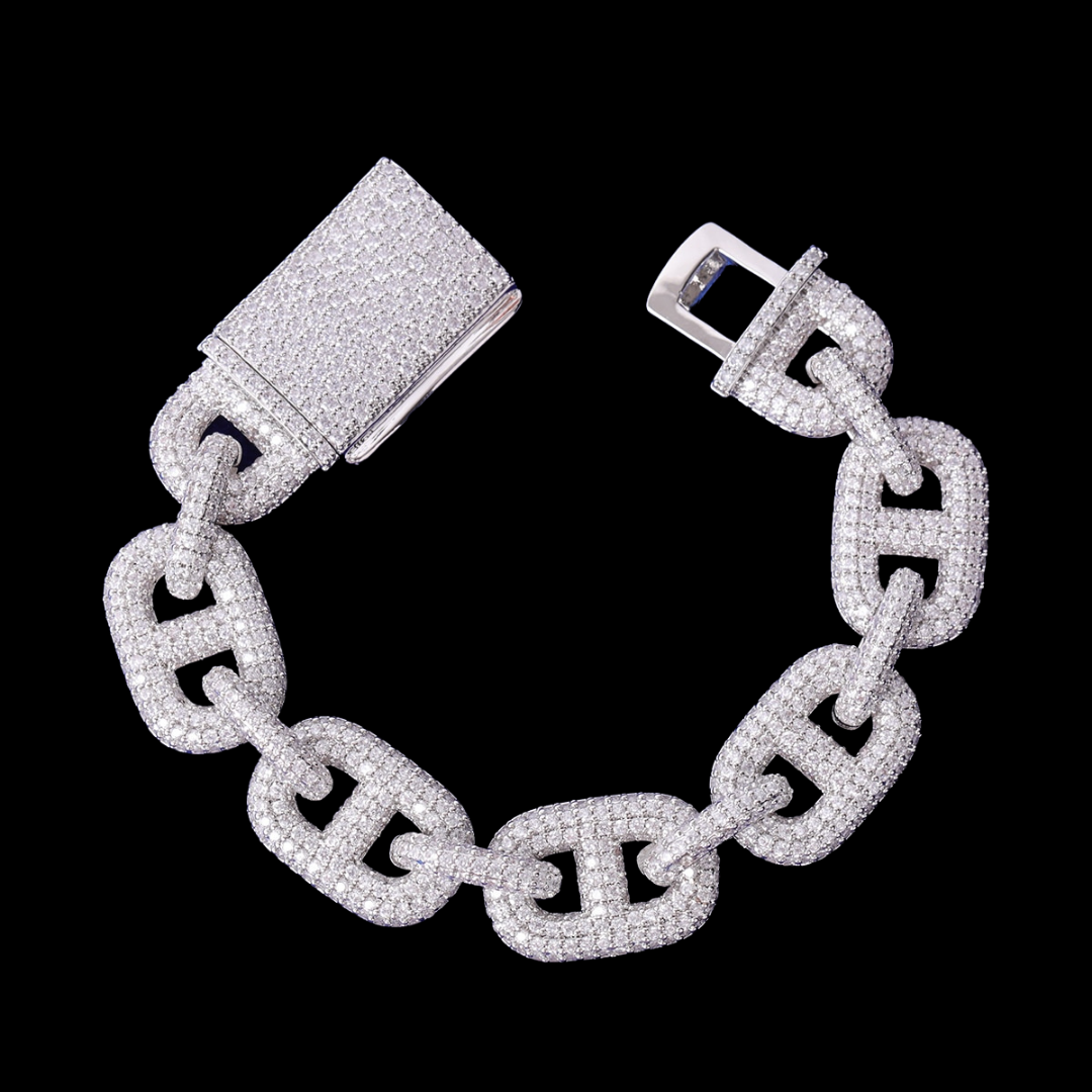 12MM Ultra Luxury Shine Elegant Iced Out Bracelet
