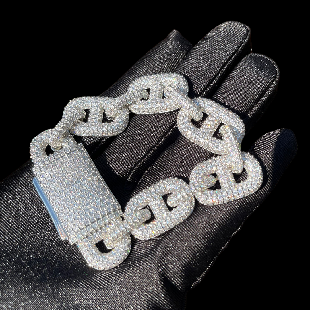12MM Ultra Luxury Shine Elegant Iced Out Bracelet