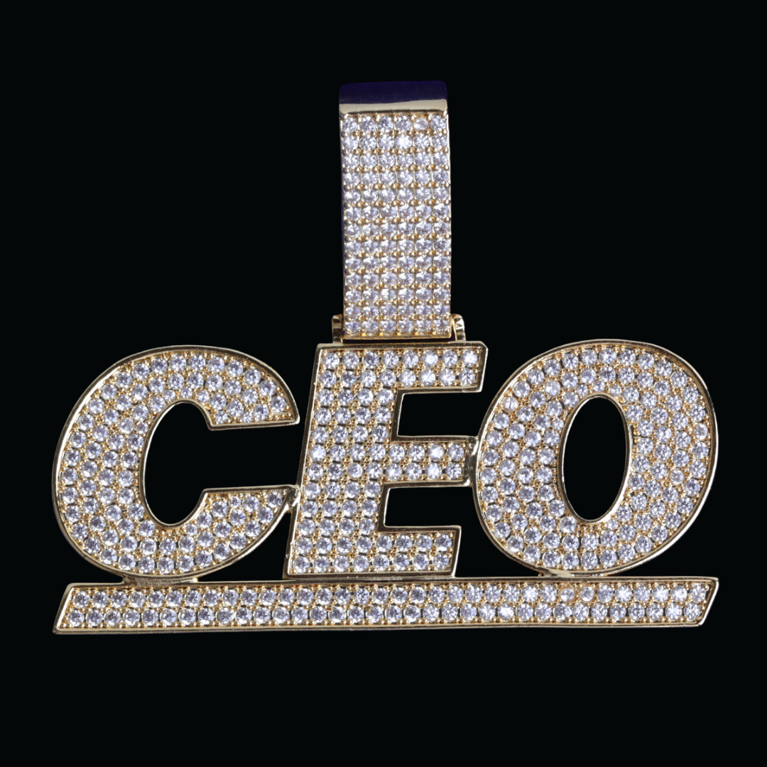 Big Lined Luxury Personalized Custom Name Iced Out Chain
