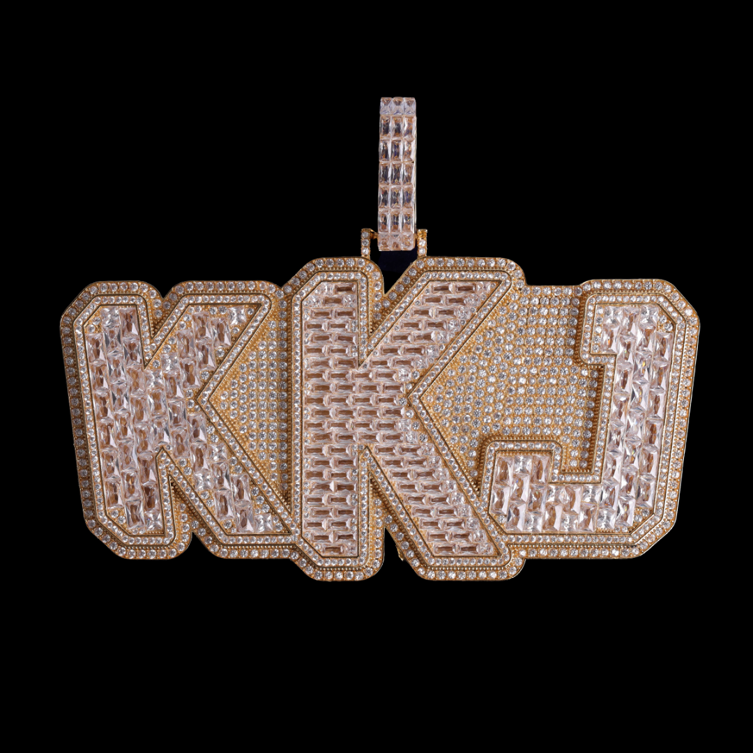 King Iced Out Personalized Name Custom Necklace Pendant