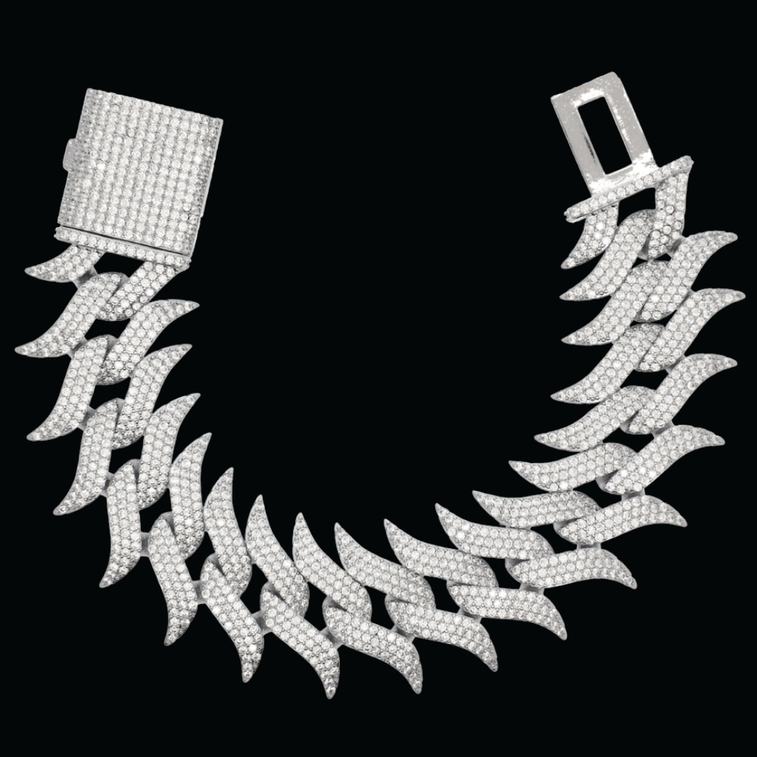 19MM Heavy Chunky Cuban Link Top Chain Bracelet