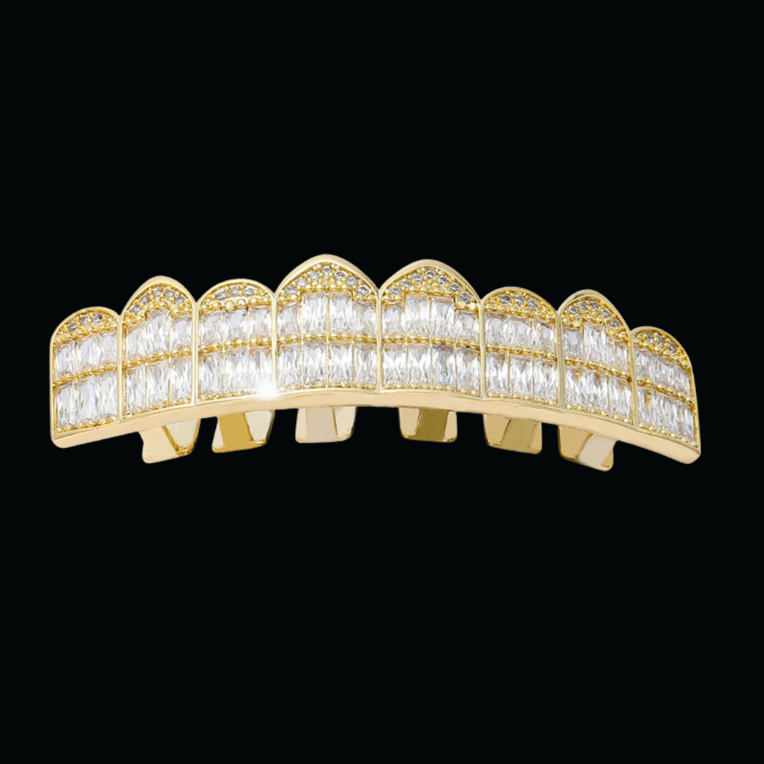 Luxury Full Mouth Punk Teeth Diamond Edition Grillz