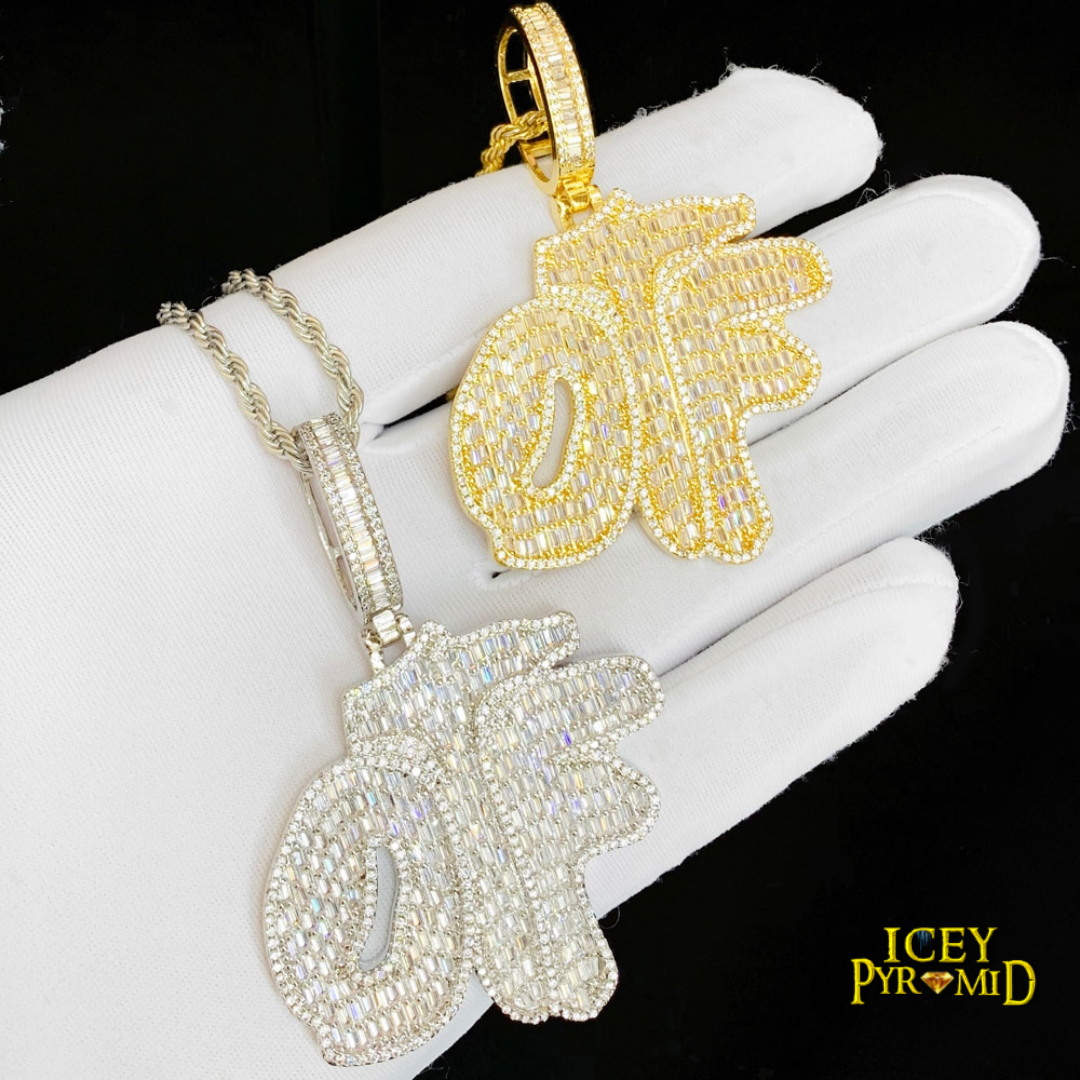 OTF Only The Family Iced Out Pendant Jewelry