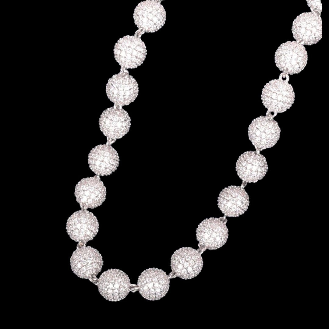10MM World's Tennis Iced Out Diamond Necklace Bracelet Set