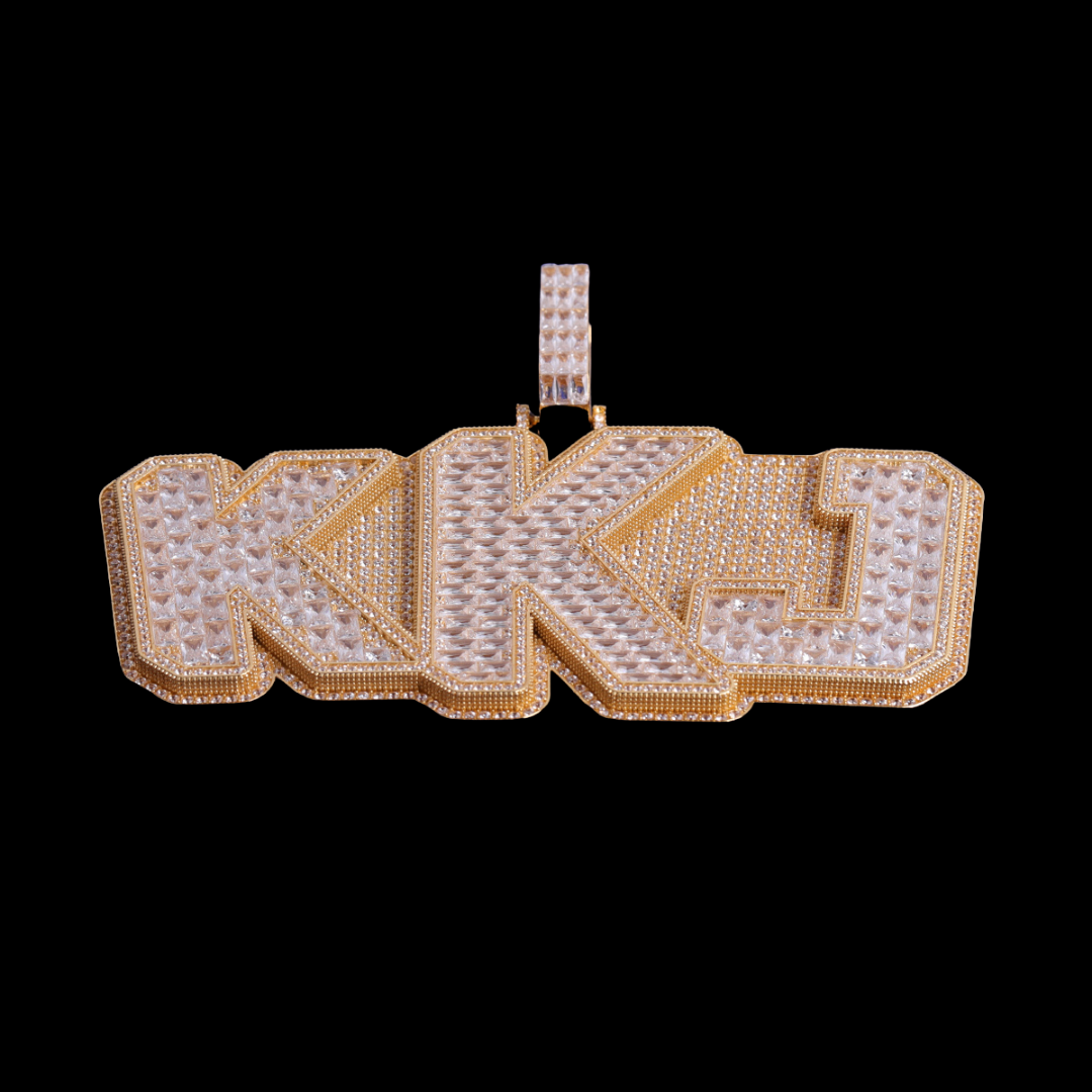 King Iced Out Personalized Name Custom Necklace Pendant