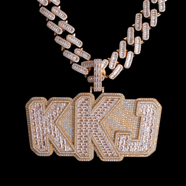 King Iced Out Personalized Name Custom Necklace Pendant