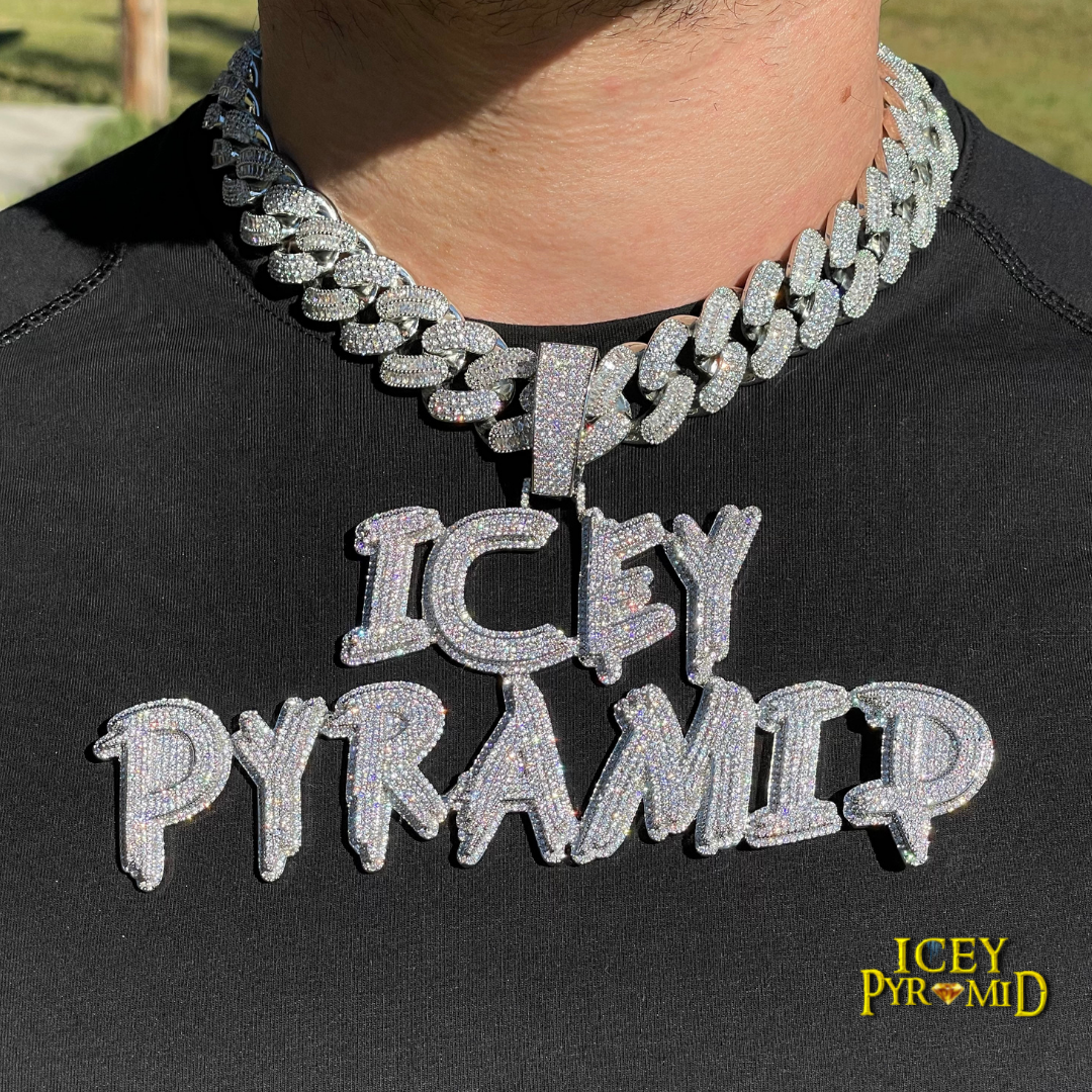 Trend Luxury Design Iced Out Big Bail Custom Pendant