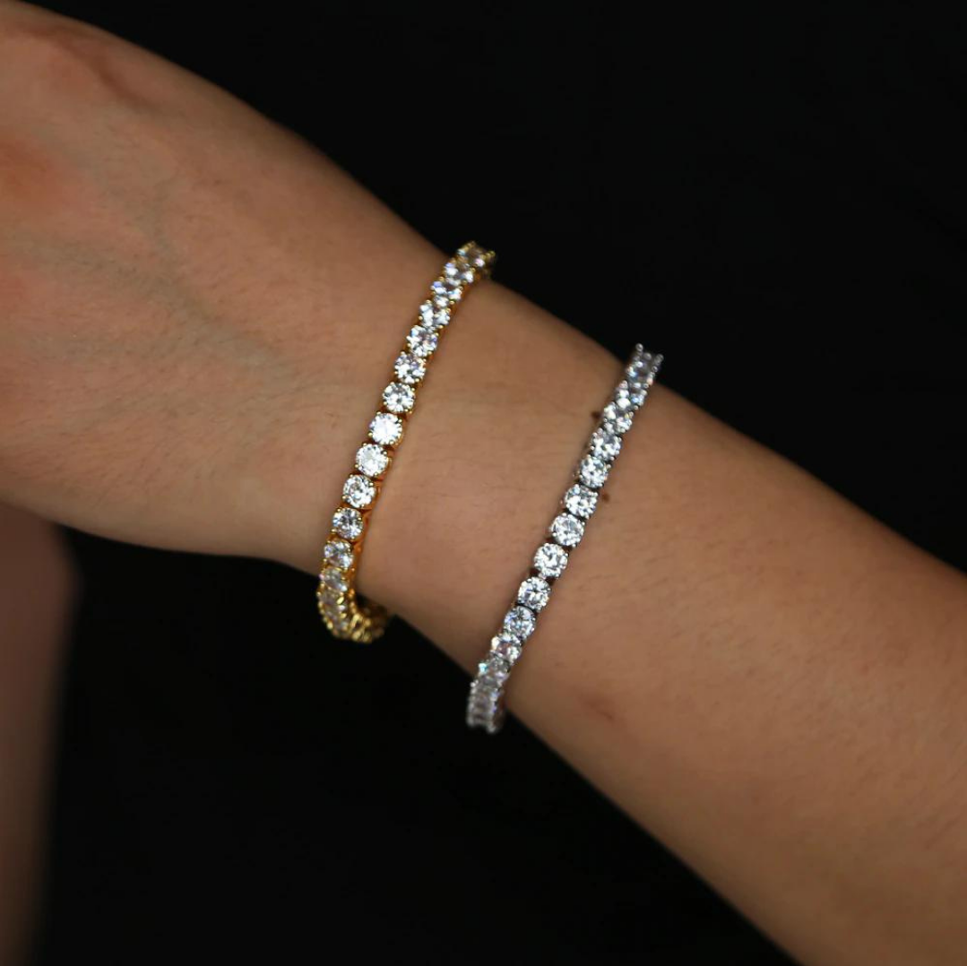 3-5mm 3A+ VVS Endless Shine Tennis Bracelet
