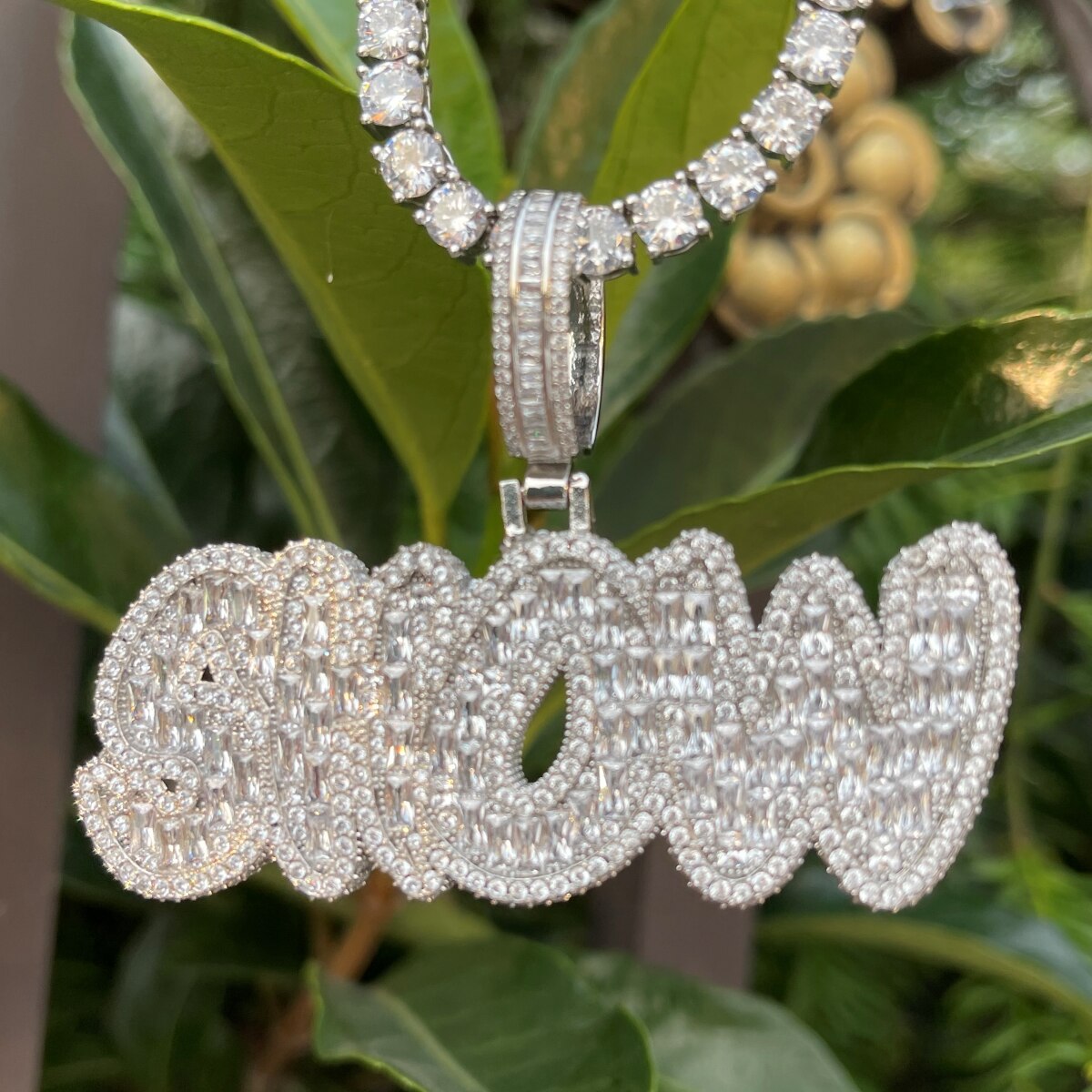 Shine Crazy Edition Full of Baguette/Tennis Iced Out Custom