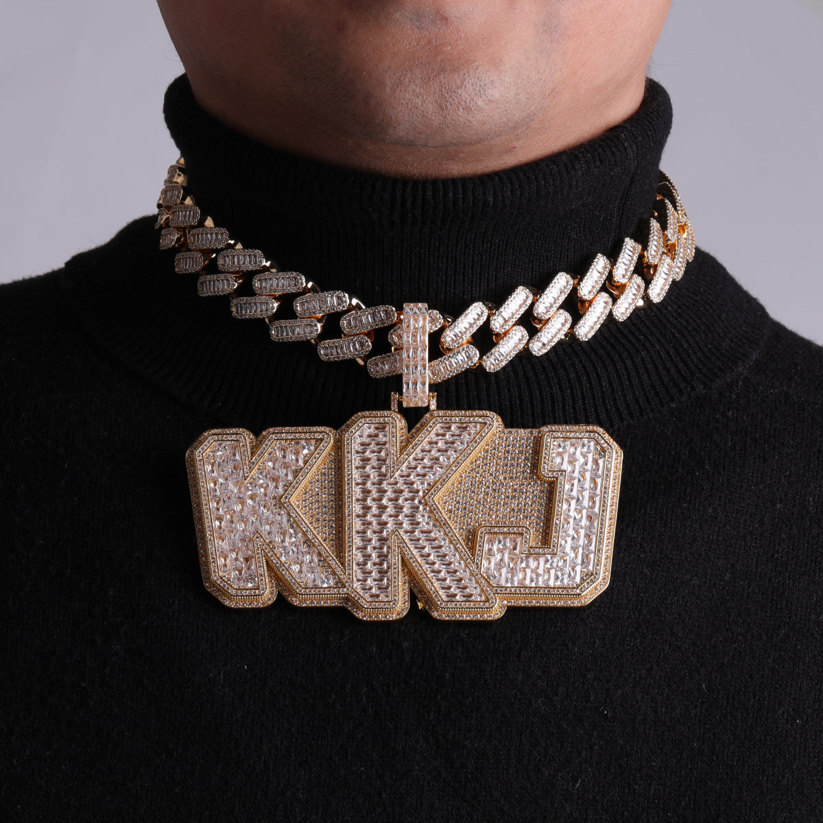 King Iced Out Personalized Name Custom Necklace Pendant