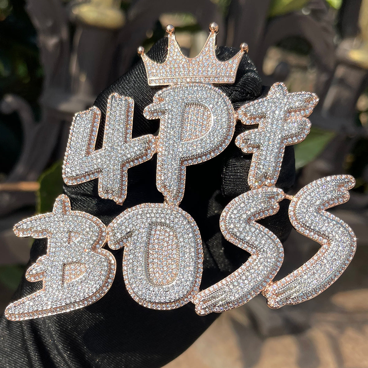 King Style Customize Anything Edition Iced Out Personalized Pendant Custom
