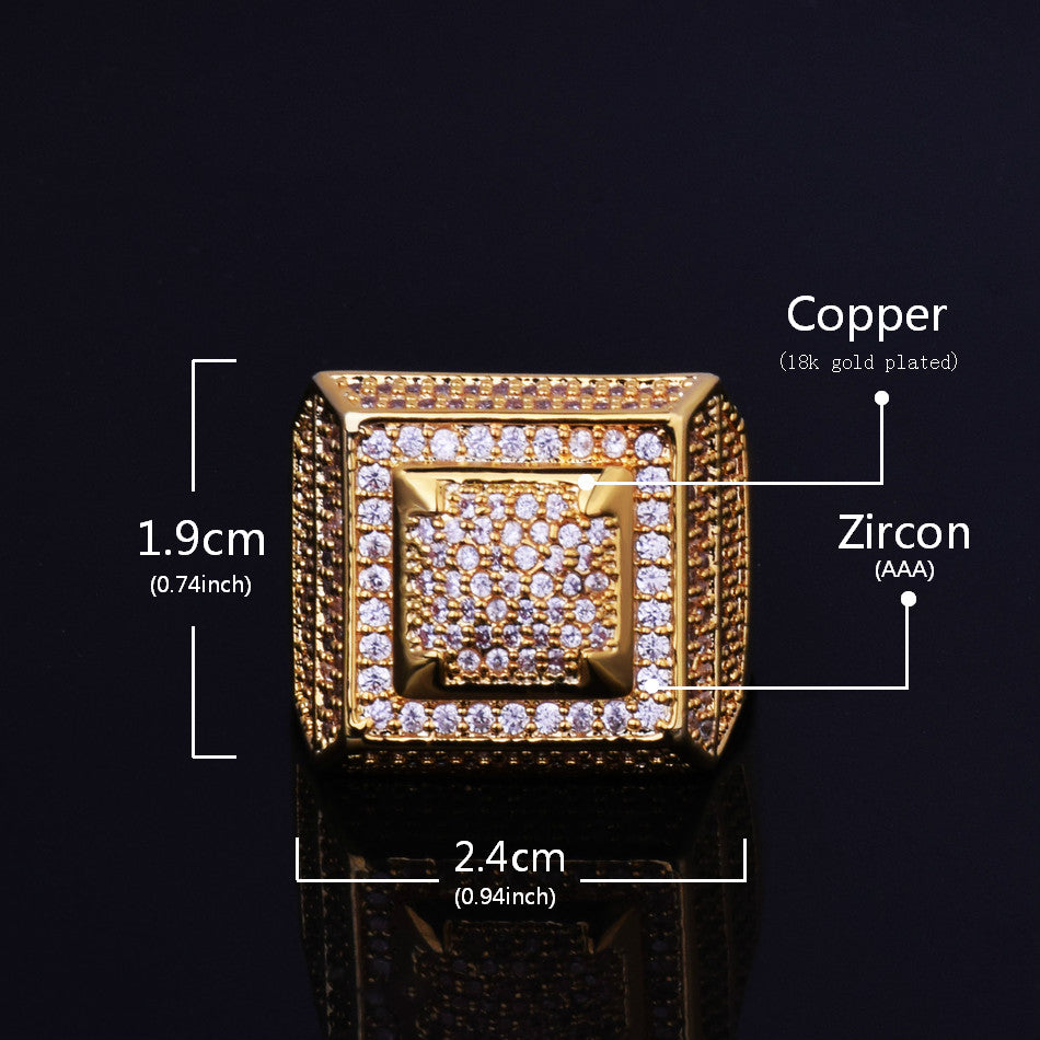 Empire Edition Hip Hop Iced Out Ring