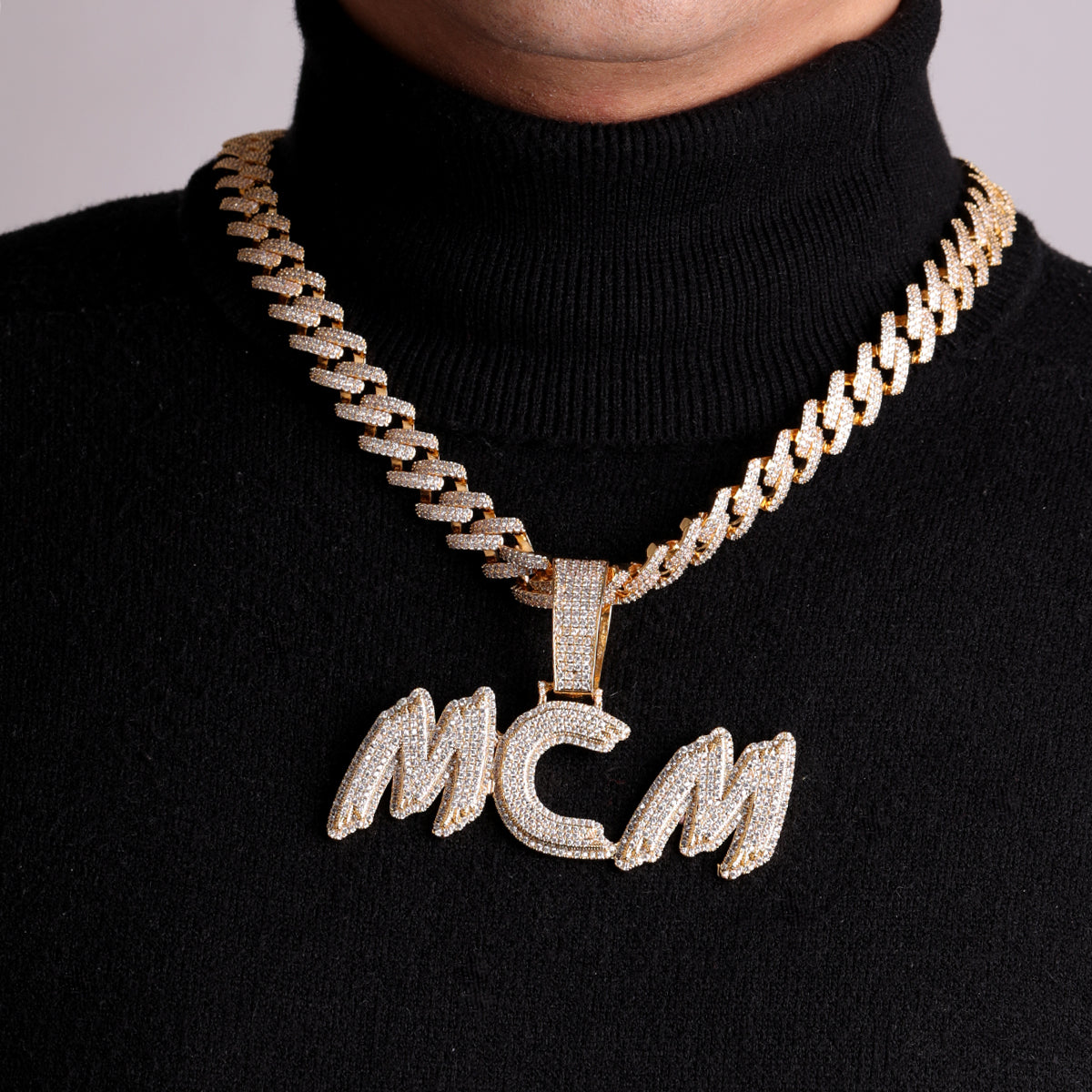 Trend Luxury Design Iced Out Big Bail Custom Pendant