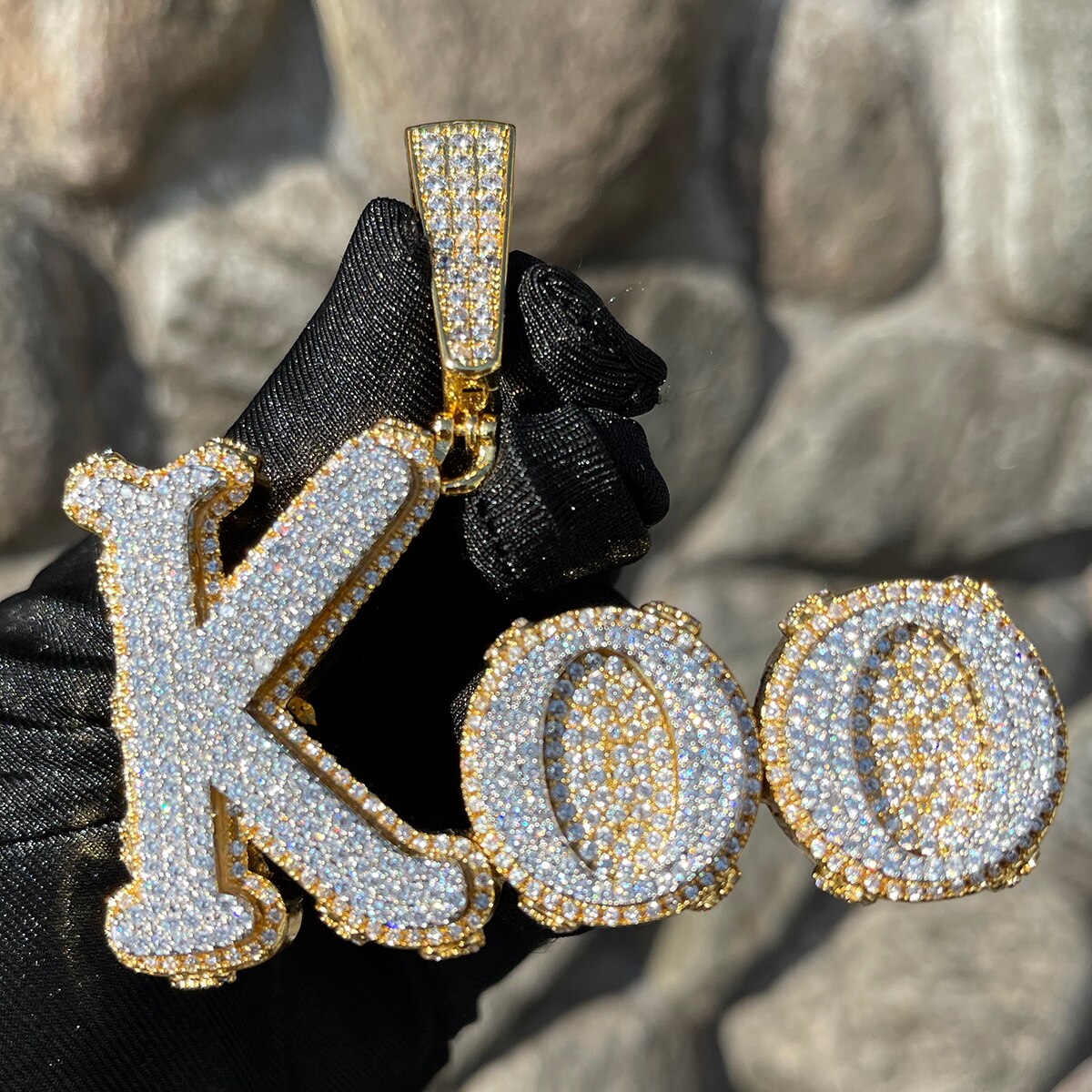 Two Tone Melting Edition Luxury Iced Out Custom