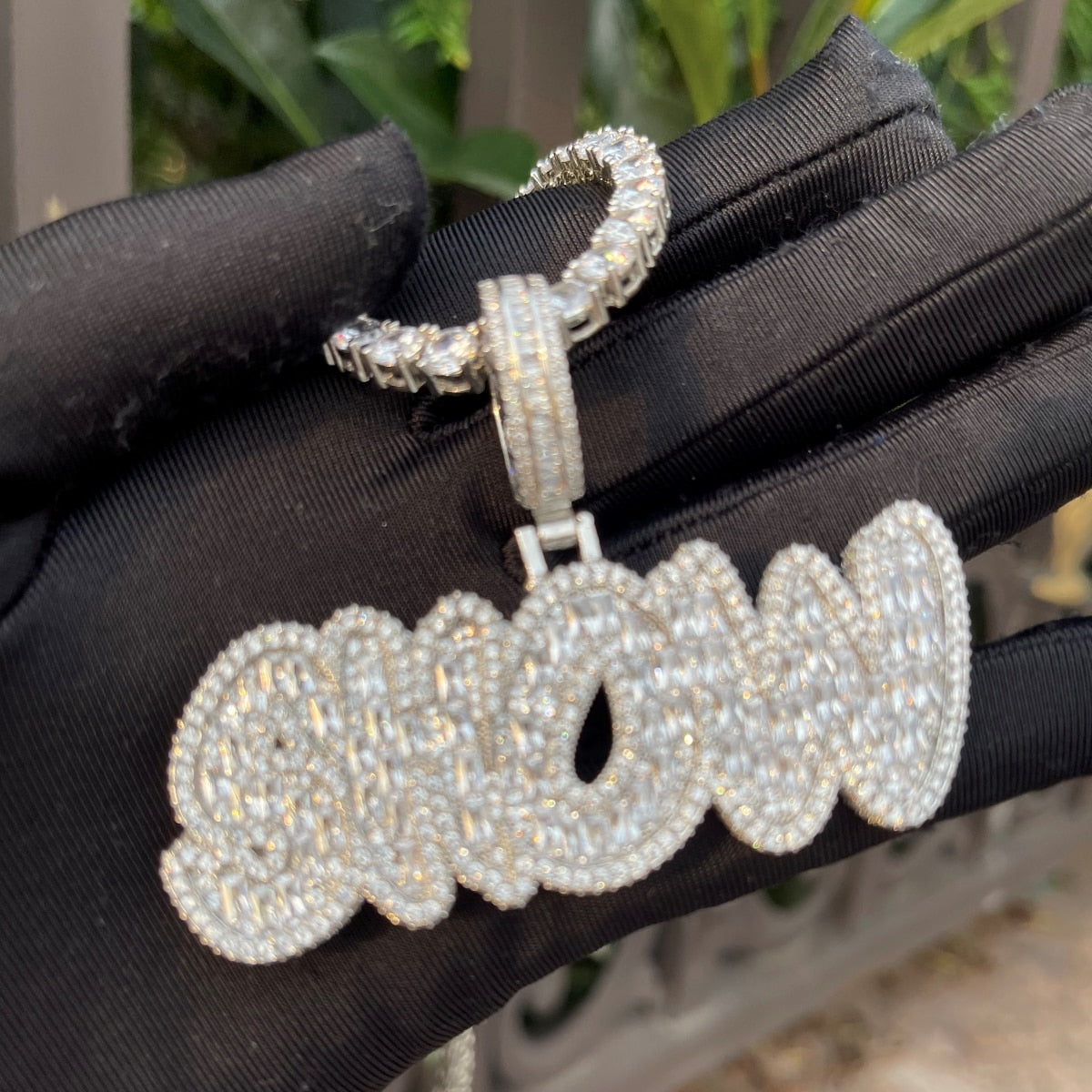 Shine Crazy Edition Full of Baguette/Tennis Iced Out Custom