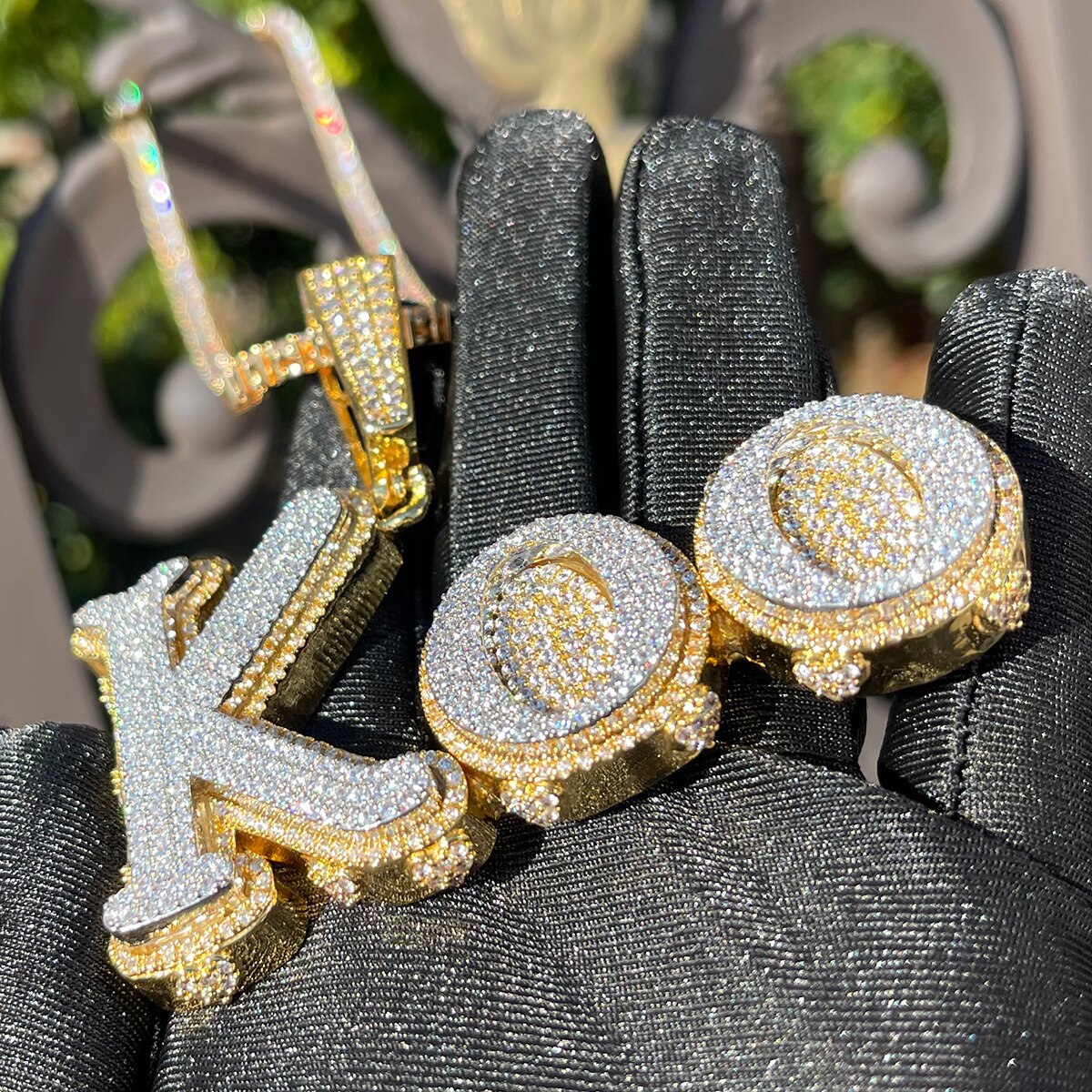 Two Tone Melting Edition Luxury Iced Out Custom