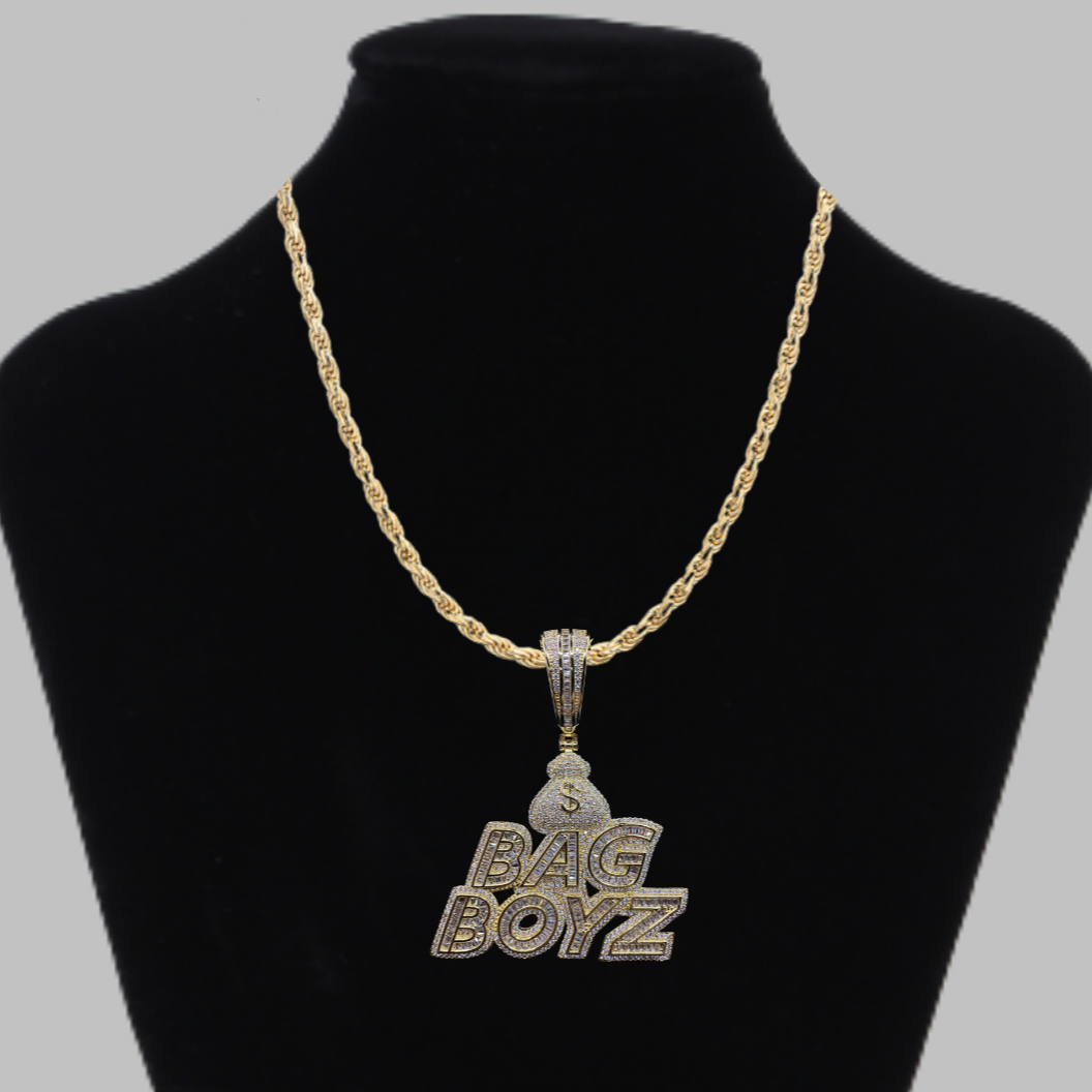 Bag Boyz with Money Bag Luxury Design Pendant